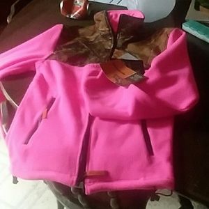 Pink camo jacket
